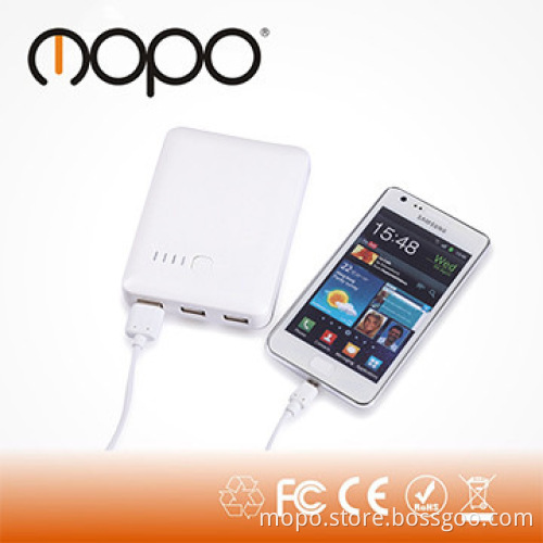 fast charger,high capacity 10400mAh smart phone charger